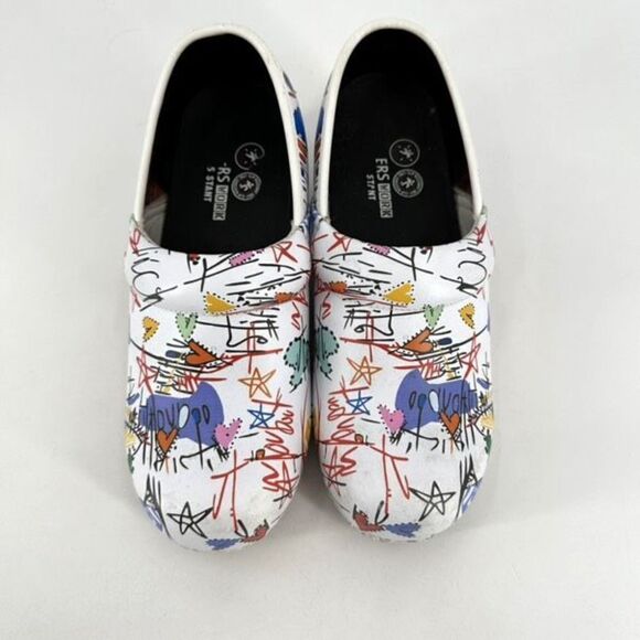 Skechers Women's SR‎ Candaba Slip Resistant Work Clog Shoes Multicolor Size 10 - Picture 4 of 10